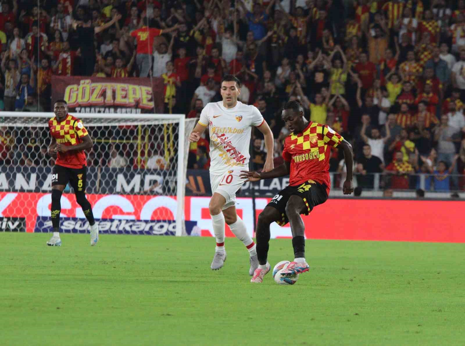 Trendyol Süper Lig: Göztepe: 1 - Kayserispor: 0 (Maç devam ediyor)
