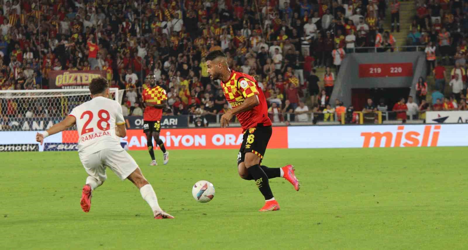 Trendyol Süper Lig: Göztepe: 1 - Kayserispor: 0 (Maç devam ediyor)
