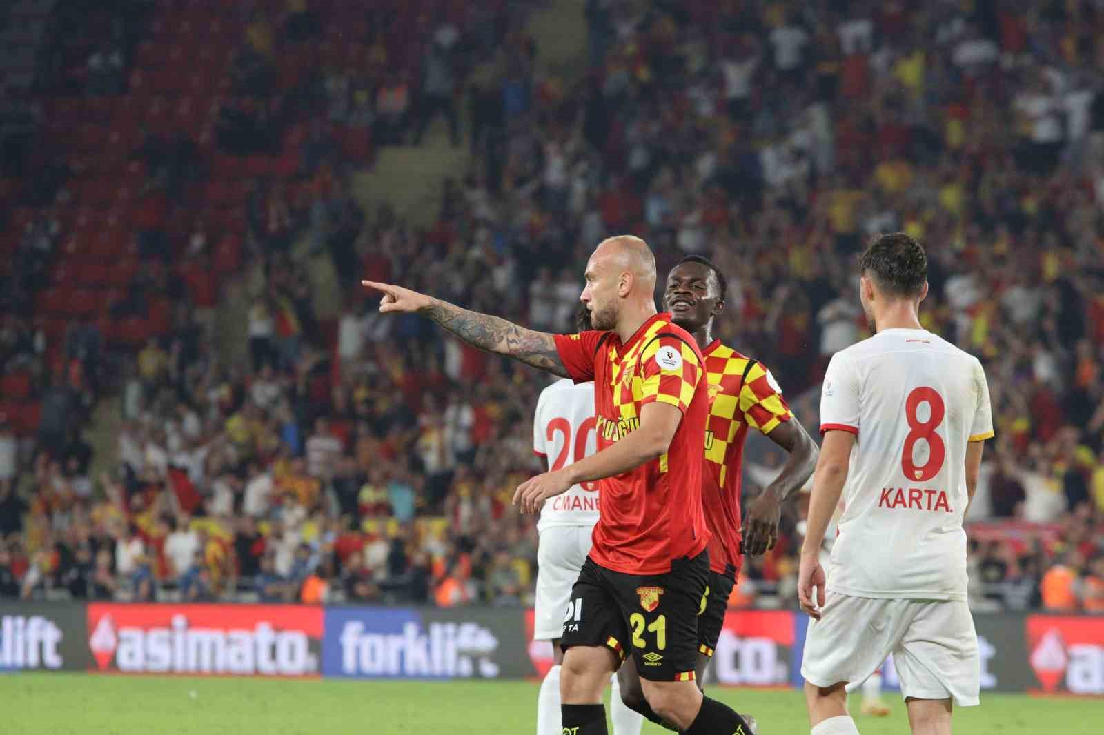 Trendyol Süper Lig: Göztepe: 3 - Kayserispor: 0  (Maç sonucu)
