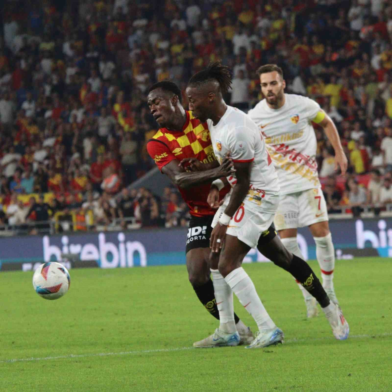 Trendyol Süper Lig: Göztepe: 3 - Kayserispor: 0  (Maç sonucu)
