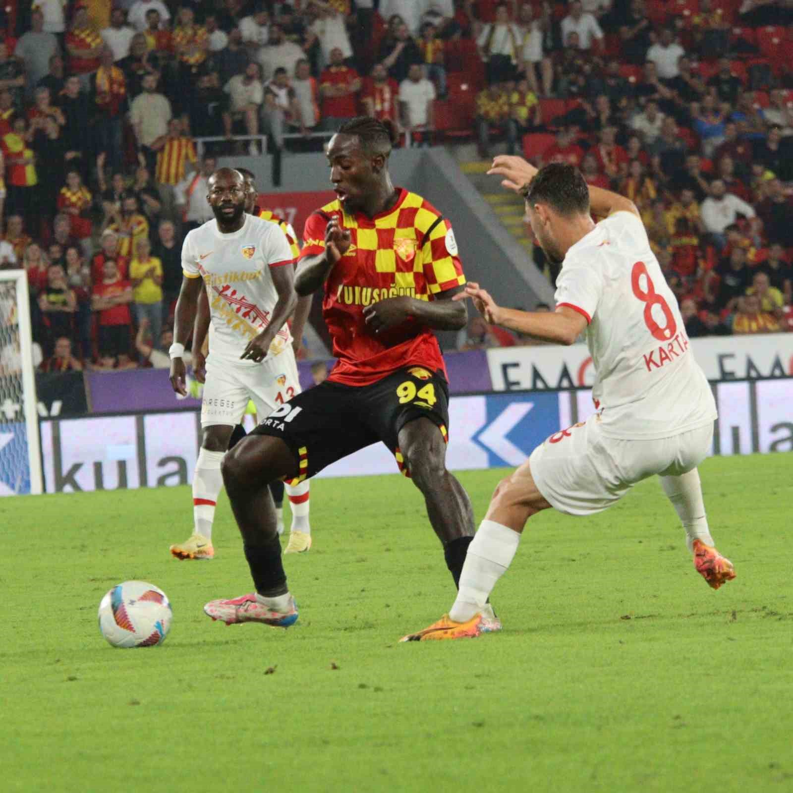 Trendyol Süper Lig: Göztepe: 3 - Kayserispor: 0  (Maç sonucu)
