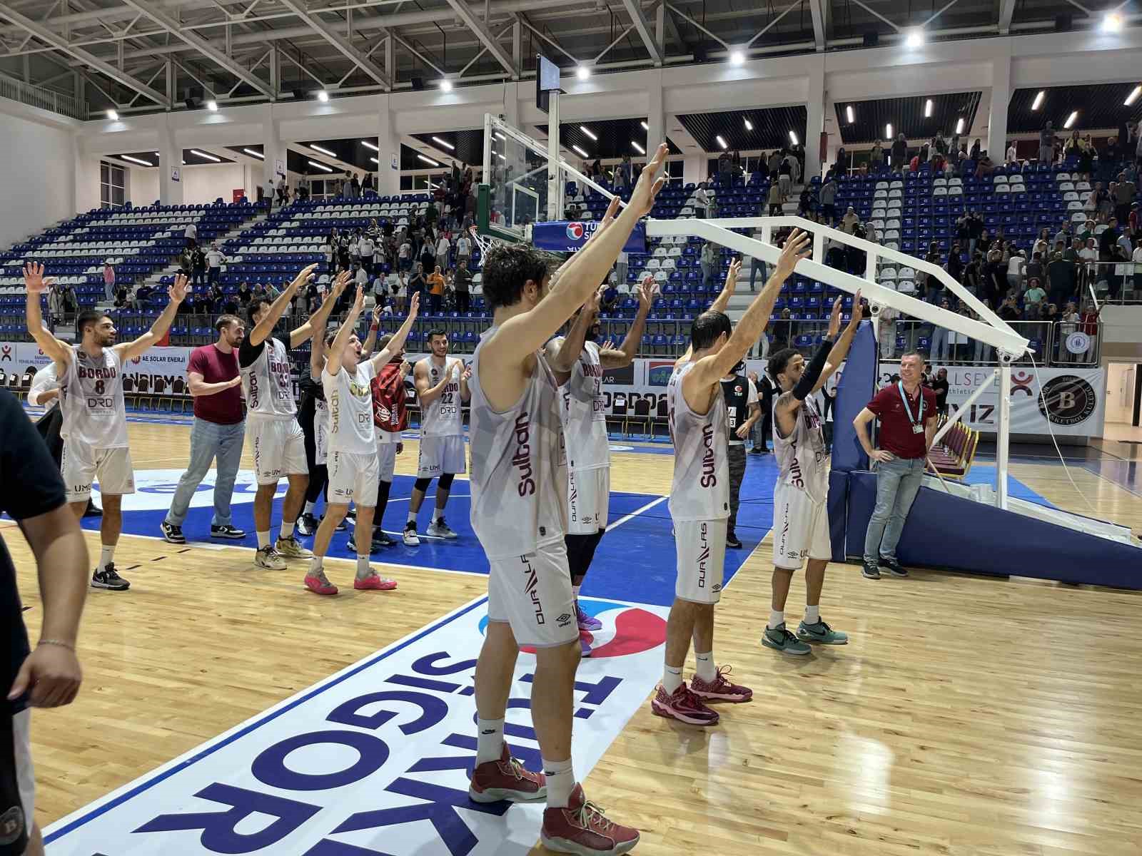 Türkiye Sigorta Basketbol Ligi: Bandırma Bordo Basketbol: 72 - Balıkesir Büyükşehir Belediye Spor: 60
