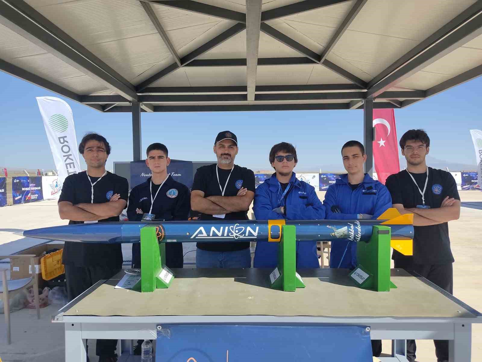 Köyceğiz Fen Lisesi Roket Takımı Türkiye ikincisi
