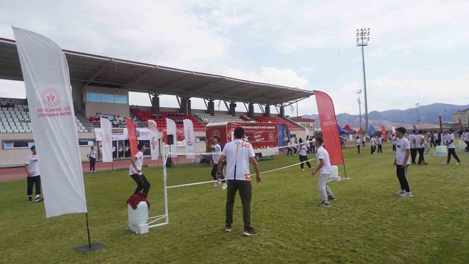 Avrupa Spor Haftası kutlamaları renkli görüntülere sahne oldu
