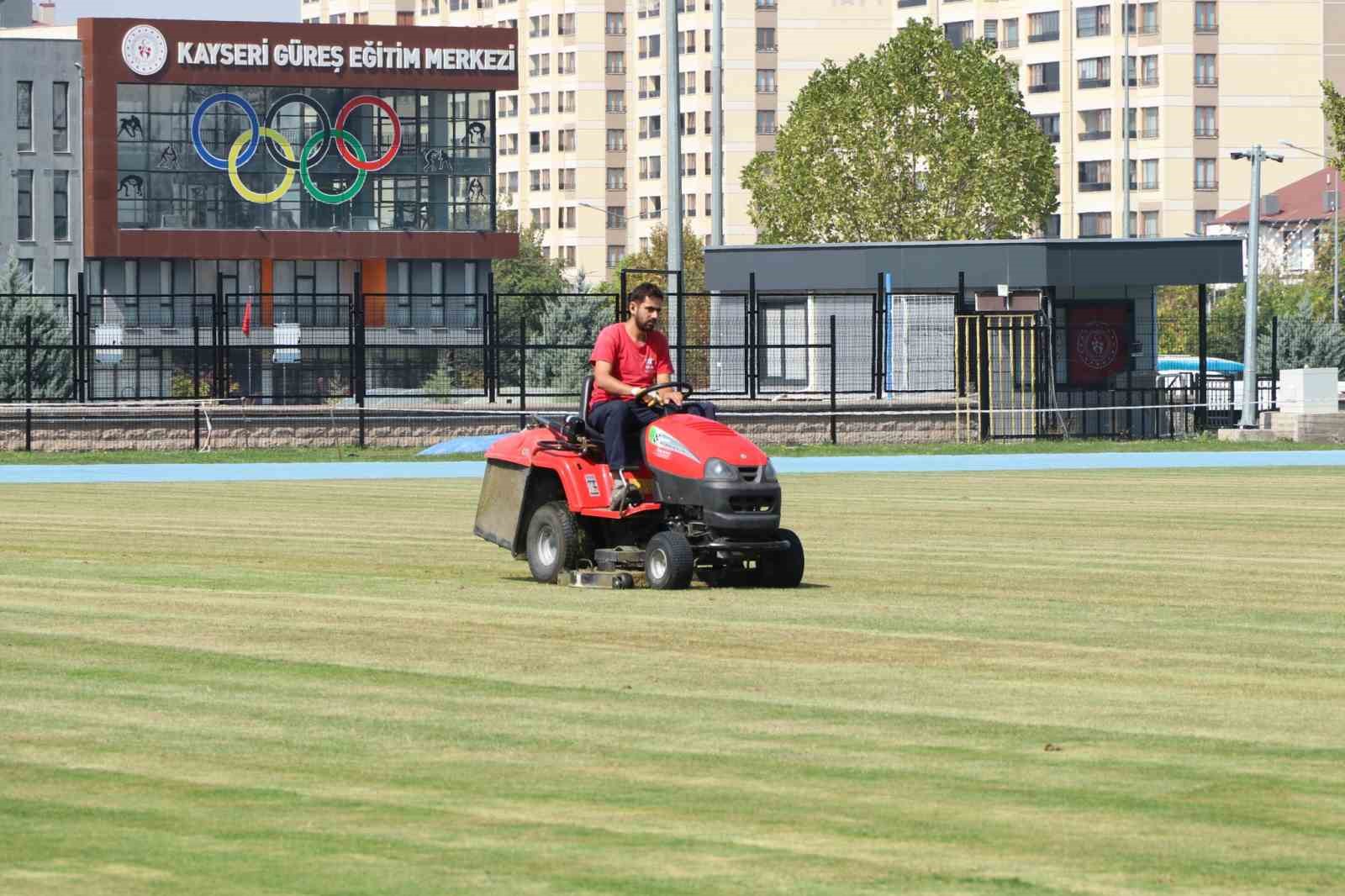 Kayseri Yan Açık Saha’da yenileme çalışmaları sürüyor
