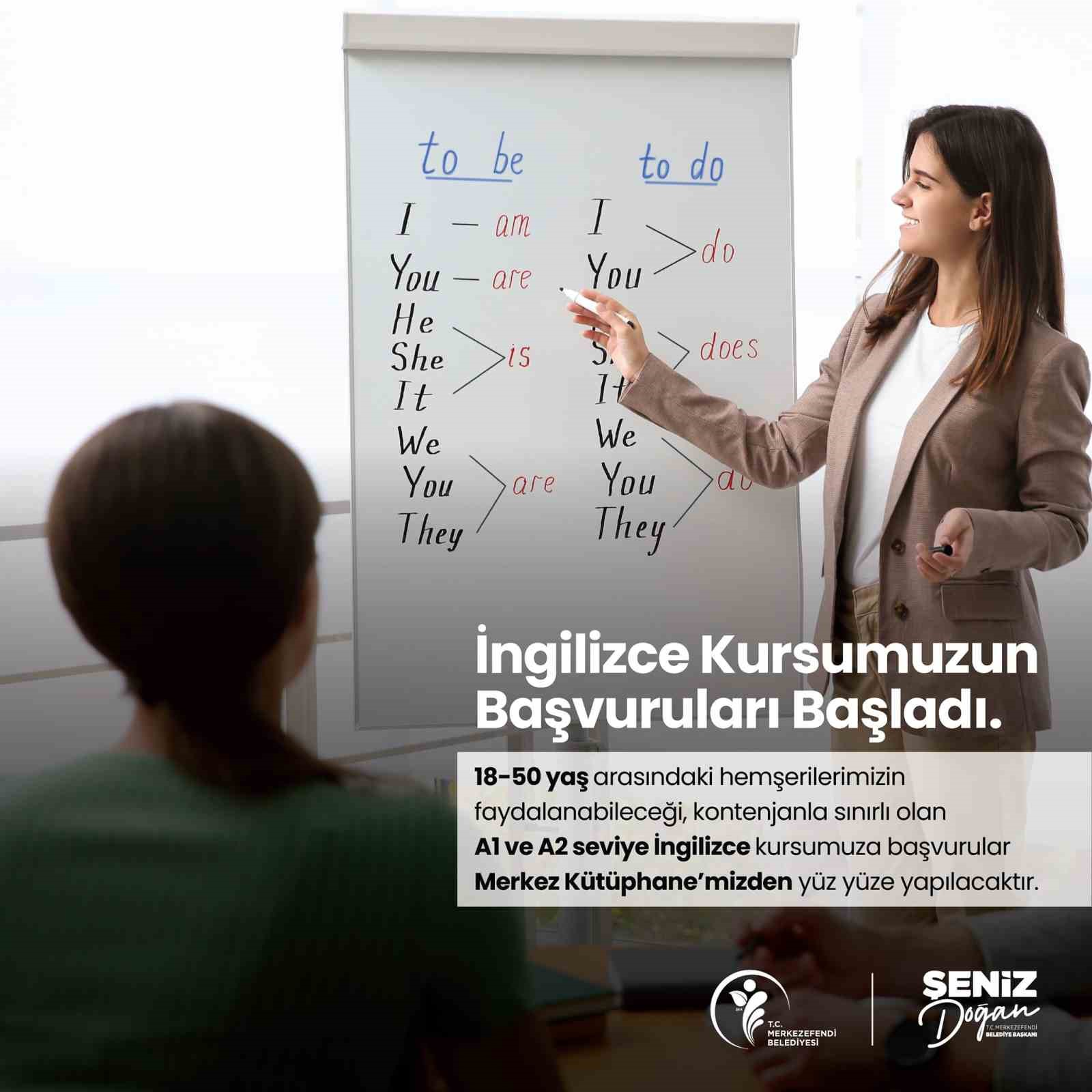 Merkezefendi Belediyesinin Oyunculuk ve Yabancı Dil’ kurs kayıtları başladı
