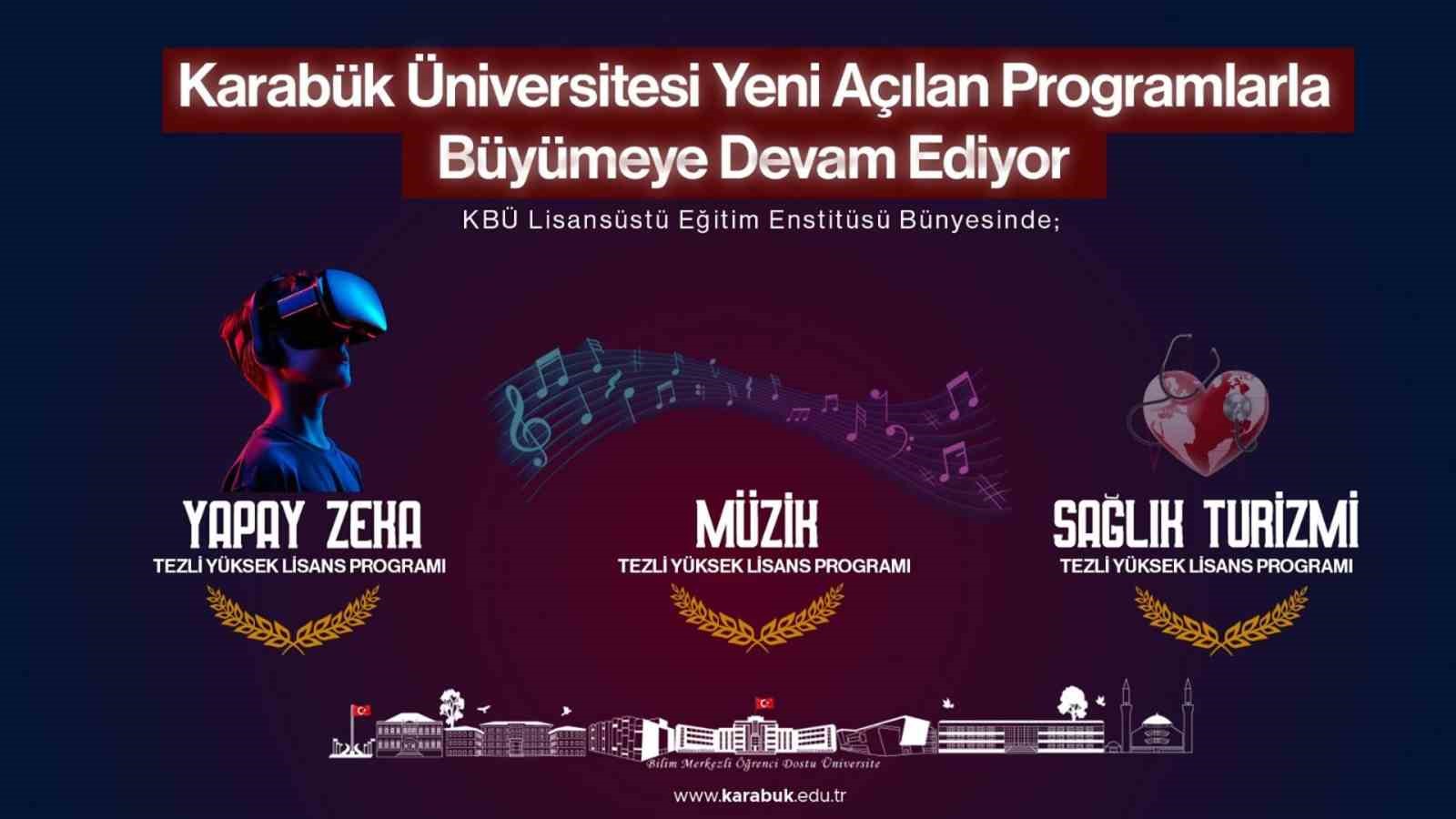 KBÜ’de yeni programlar açıldı
