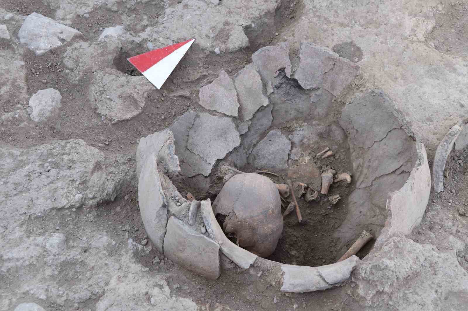 Yassıhöyük’te 6 bin yıllık kafatası bulundu
