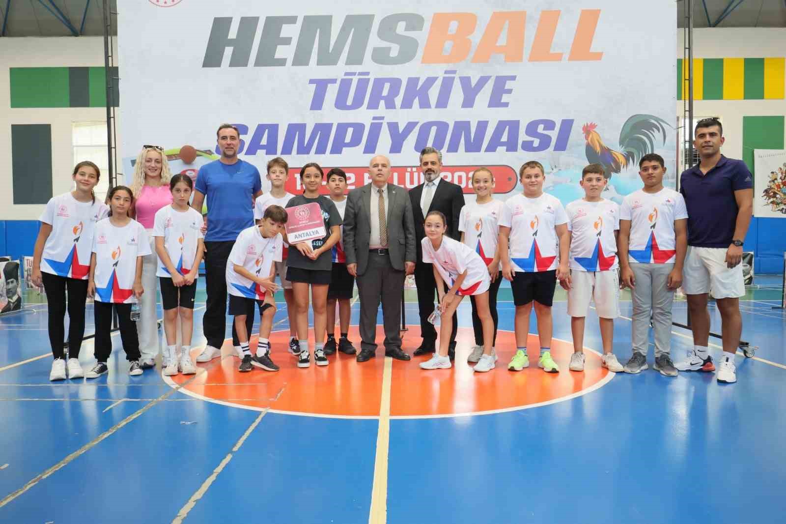 Denizli’de Hemsball Türkiye Şampiyonası heyecanı yaşandı
