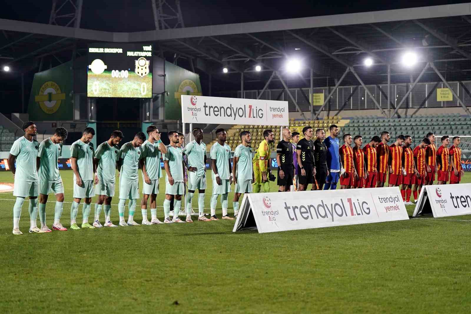 Trendyol 1. Lig: Esenler Erokspor: 2 - Yeni Malatyaspor: 1
