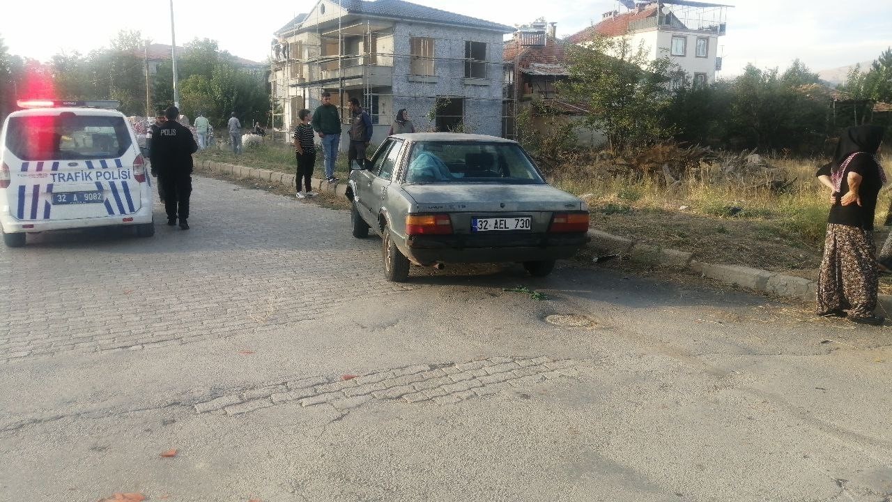 Isparta’da otomobille motosiklet çarpıştı: 1 ağır yaralı
