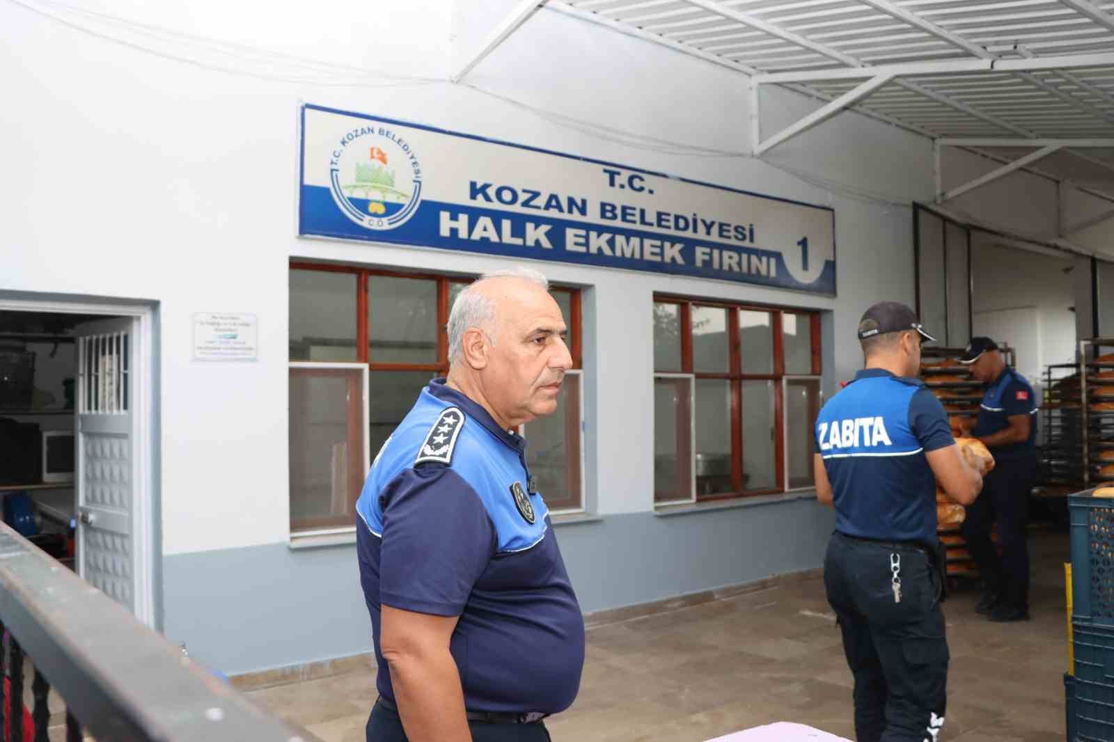 Kozan Belediyesi fırınlarda şafak vakti denetim gerçekleştirdi
