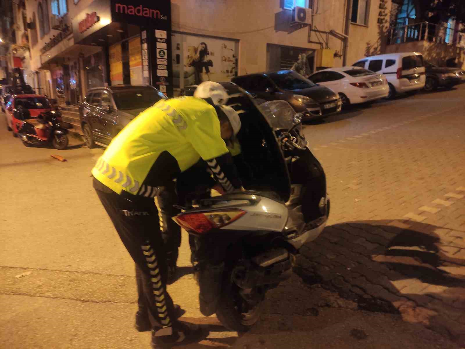 Orhangazi’de motosikletlere sıkı denetim
