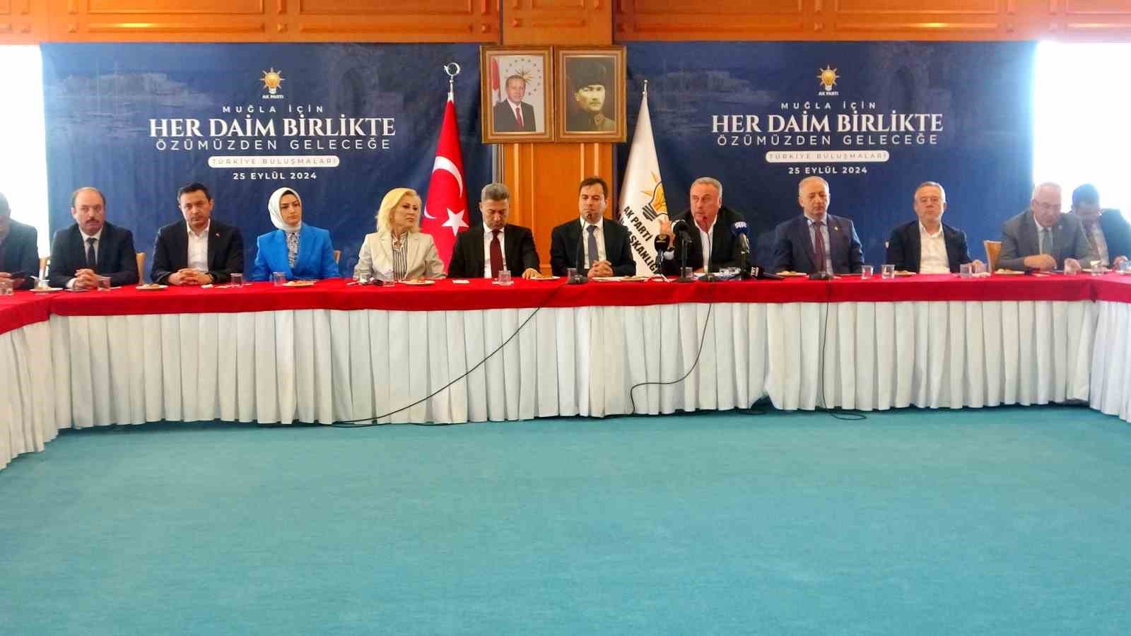 AK Parti’nin “Türkiye Buluşmaları” programı Muğla’da gerçekleştirildi
