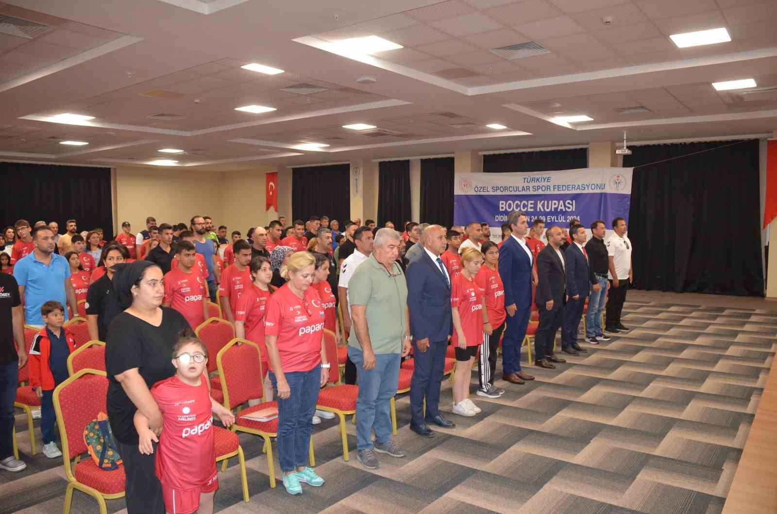 Türkiye’deki özel sporcular, Didim’deki bocce yarışmasına katıldı
