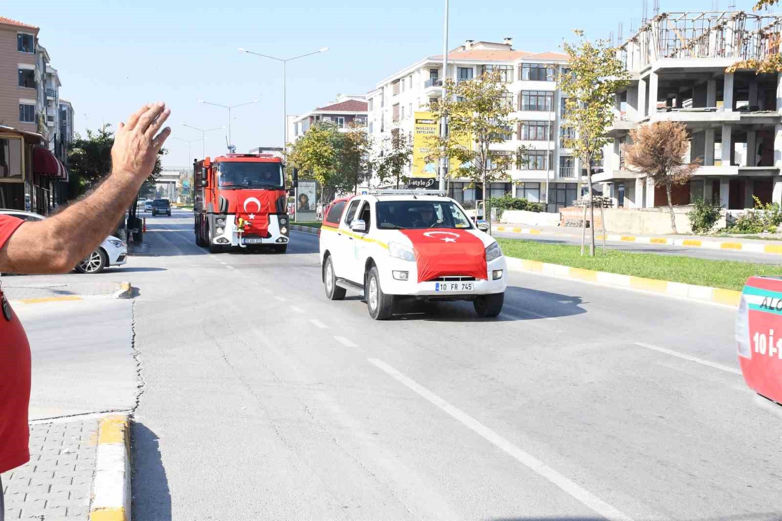 Balıkesir İtfaiyesi 7/24 görev başında
