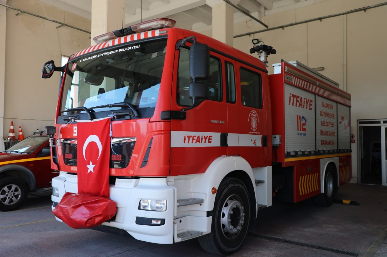 Başkan Mehmet Ertaş, İtfaiye Haftası’nı kutladı
