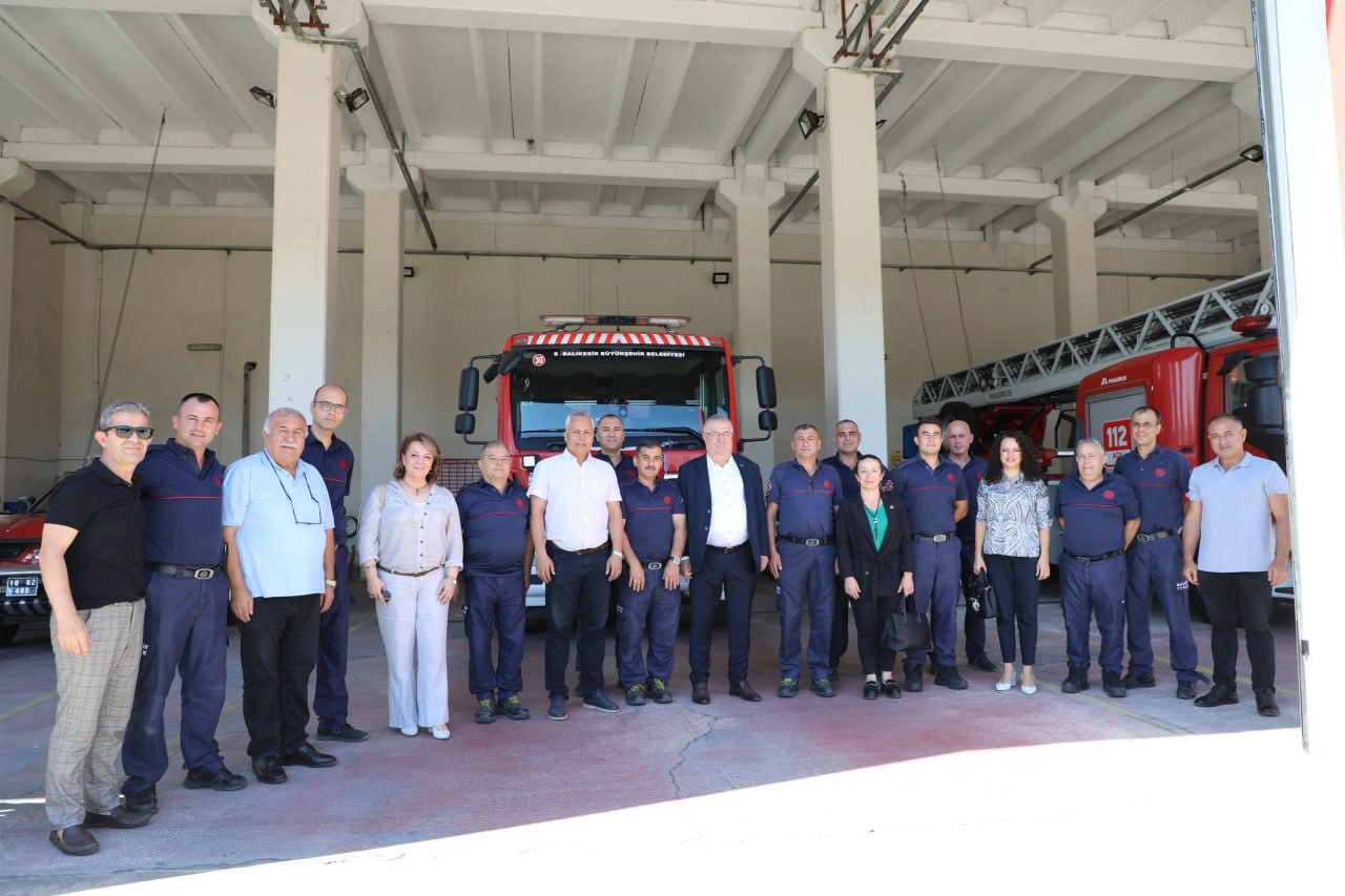 Başkan Mehmet Ertaş, İtfaiye Haftası’nı kutladı
