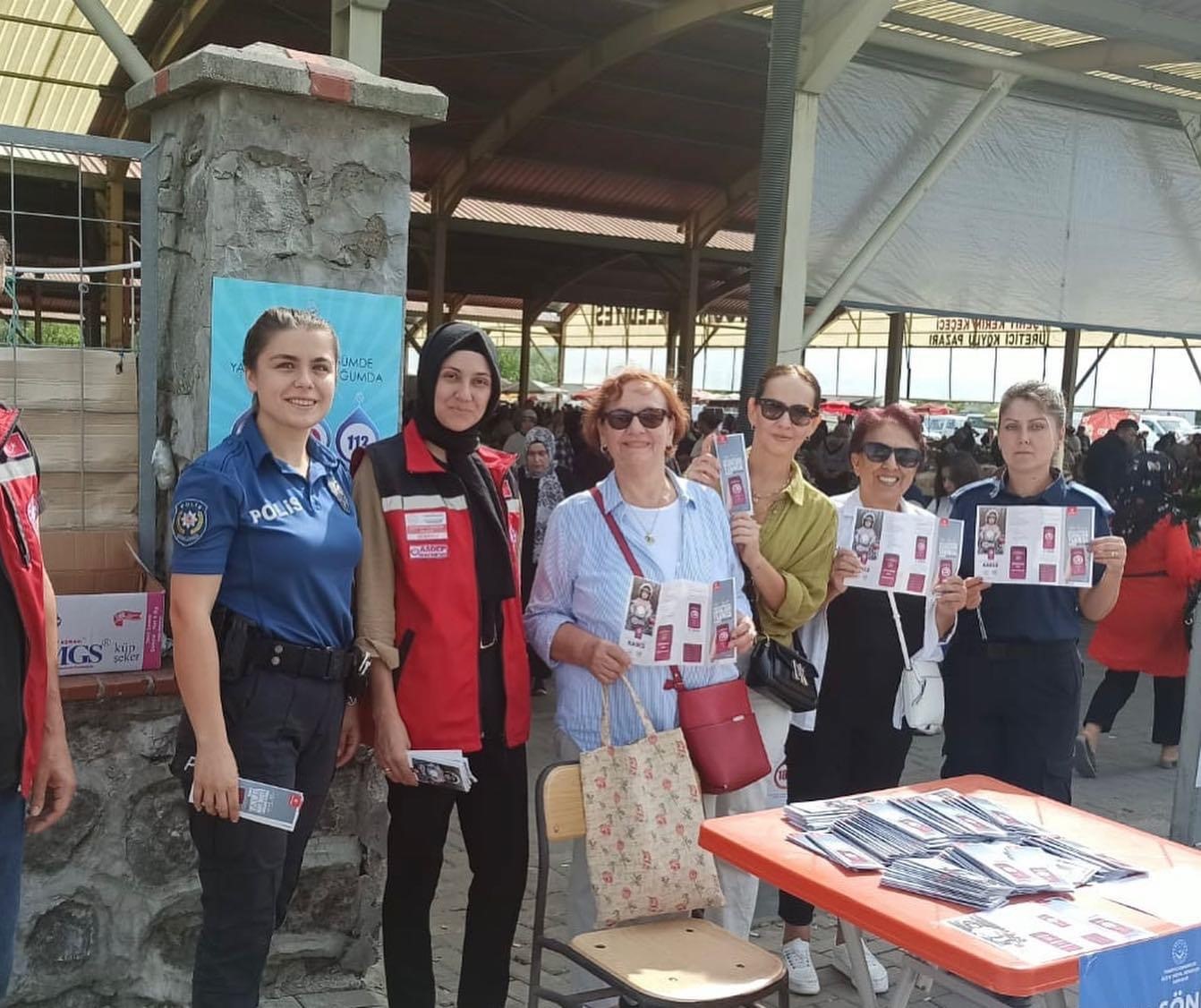 Çaycuma’da kadınlara yönelik şiddetle mücadelede bilgilendirme çalışması
