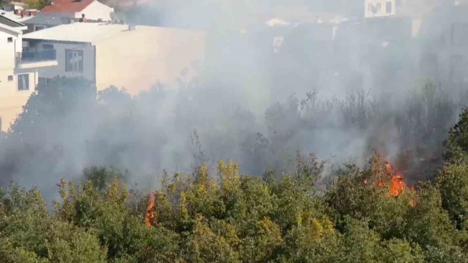 Bursa’da çocukların torpille eğlencesi yangına neden oldu
