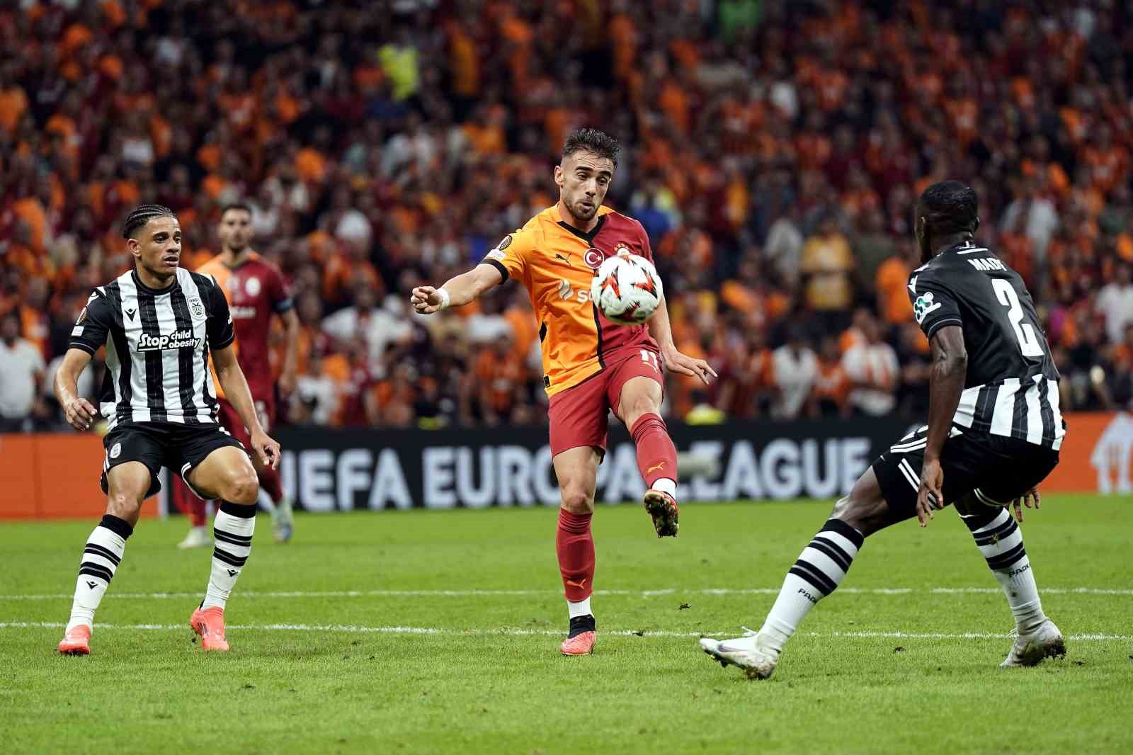 UEFA Avrupa Ligi: Galatasaray: 0 - PAOK: 0 (İlk yarı)
