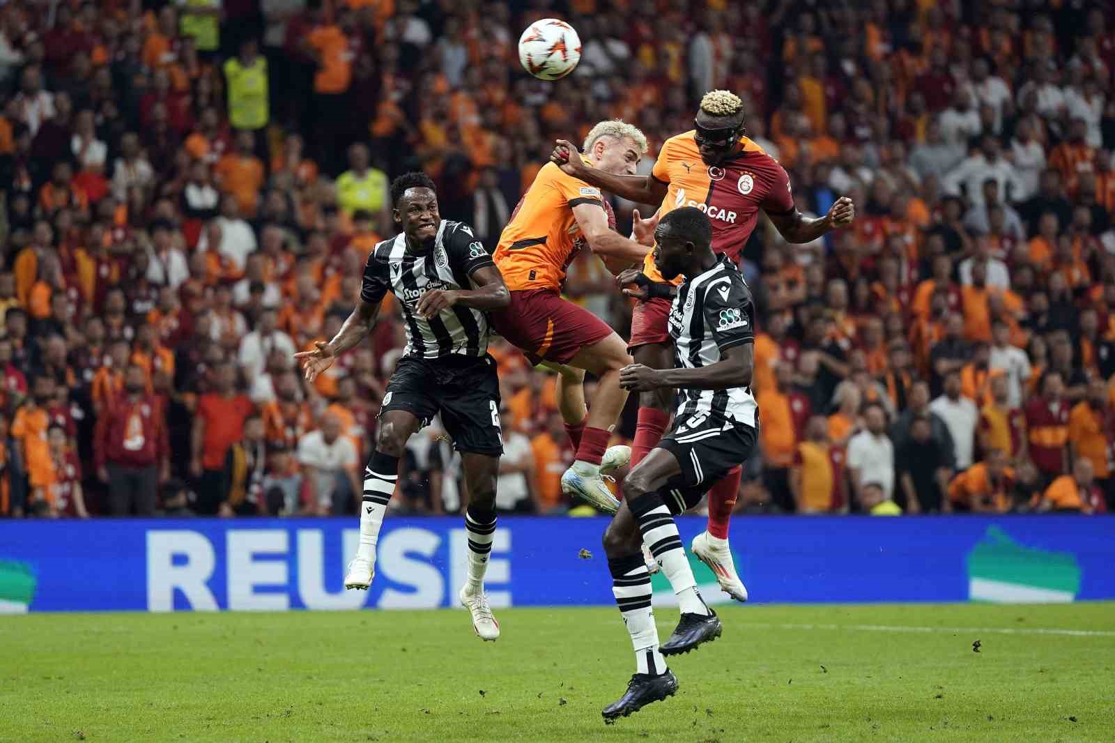 UEFA Avrupa Ligi: Galatasaray: 0 - PAOK: 0 (İlk yarı)
