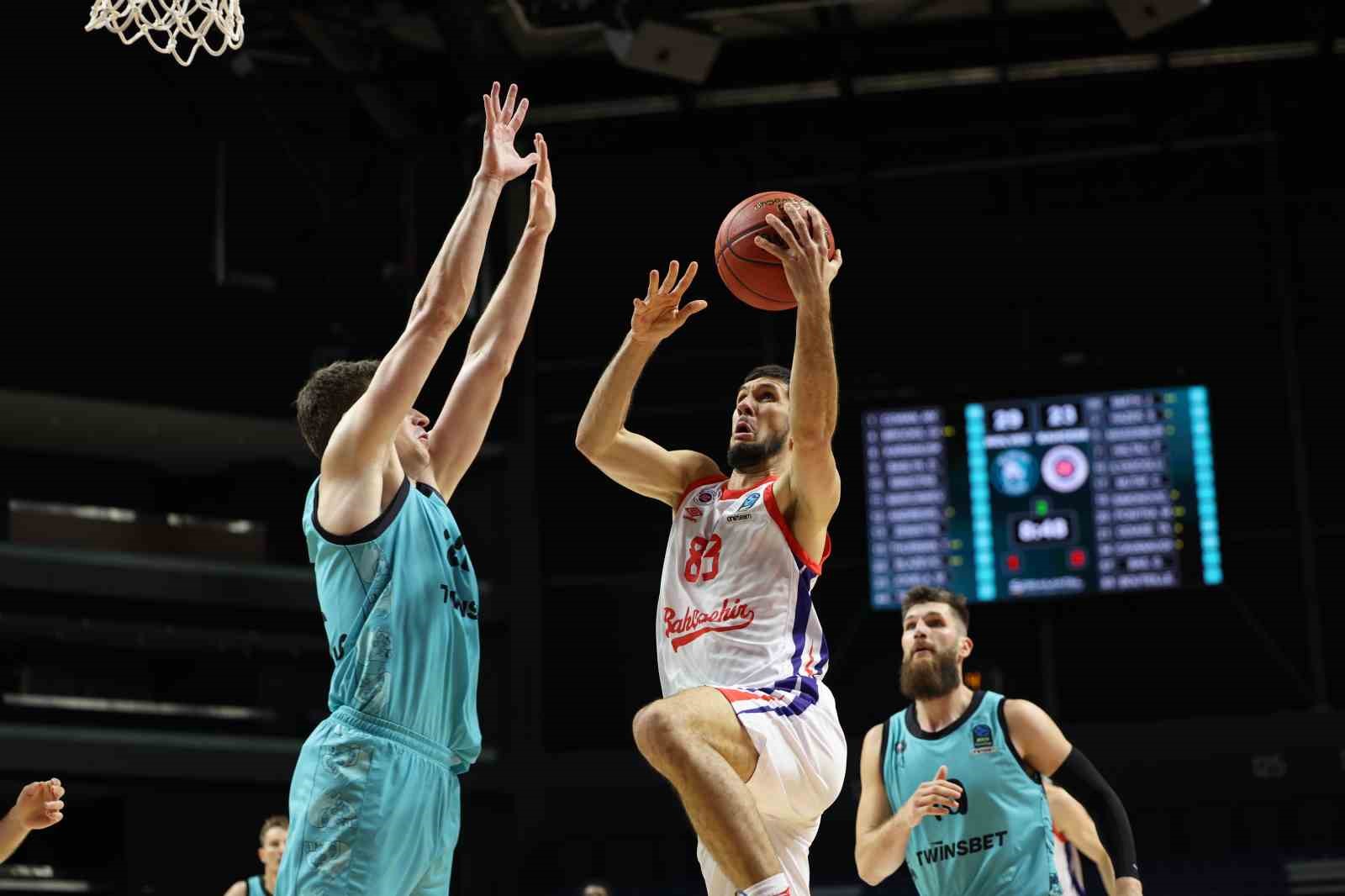 EuroCup: BC Wolves Vilnius: 69 - Bahçeşehir Koleji: 80
