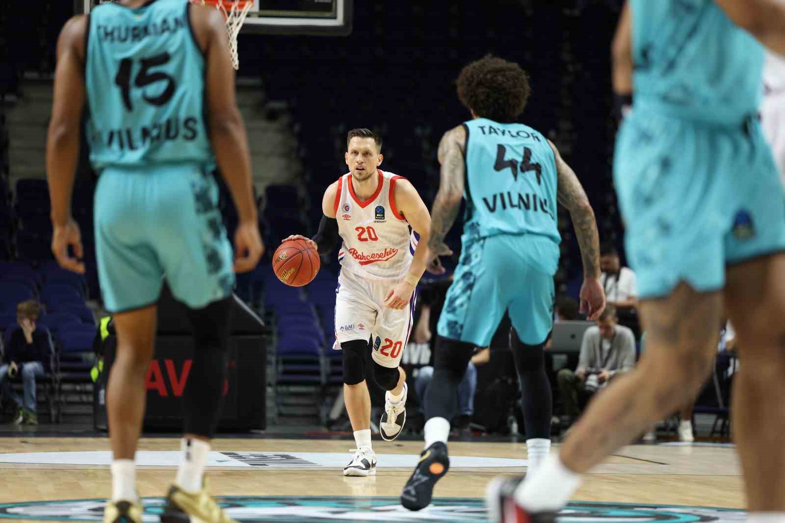 EuroCup: BC Wolves Vilnius: 69 - Bahçeşehir Koleji: 80
