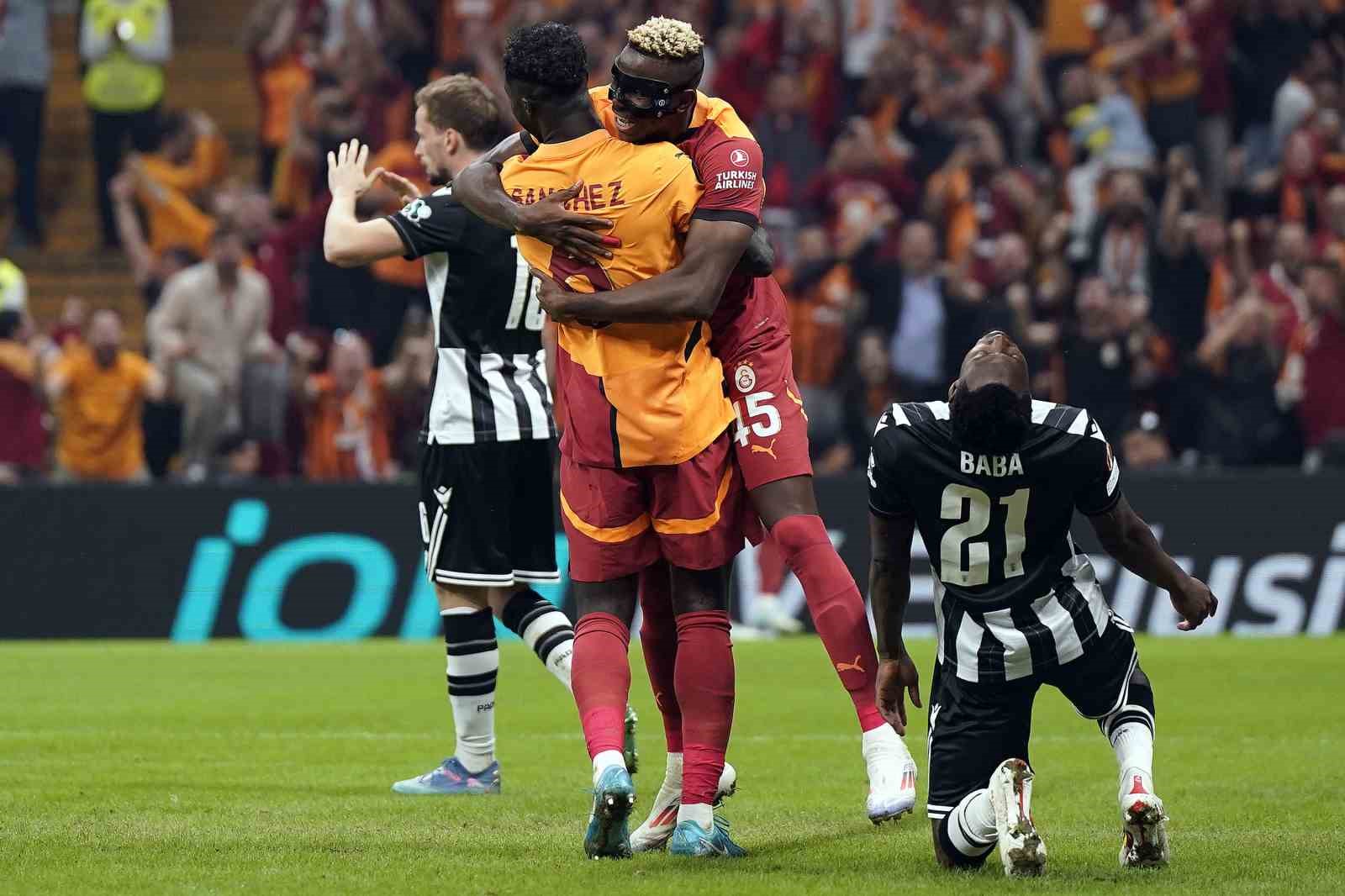 UEFA Avrupa Ligi: Galatasaray: 3 - PAOK: 1 (Maç sonucu)
