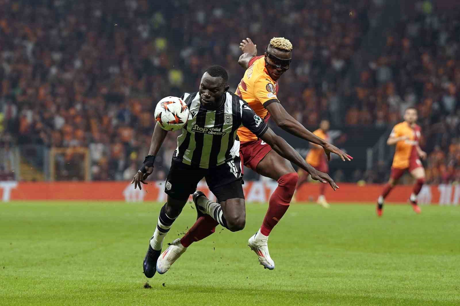 UEFA Avrupa Ligi: Galatasaray: 3 - PAOK: 1 (Maç sonucu)
