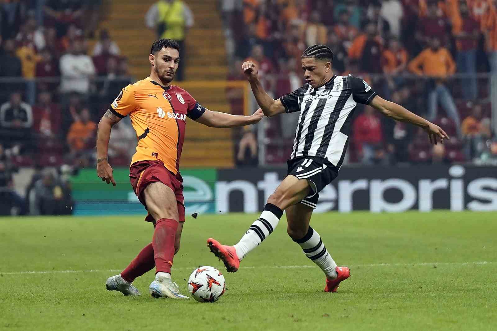 UEFA Avrupa Ligi: Galatasaray: 3 - PAOK: 1 (Maç sonucu)
