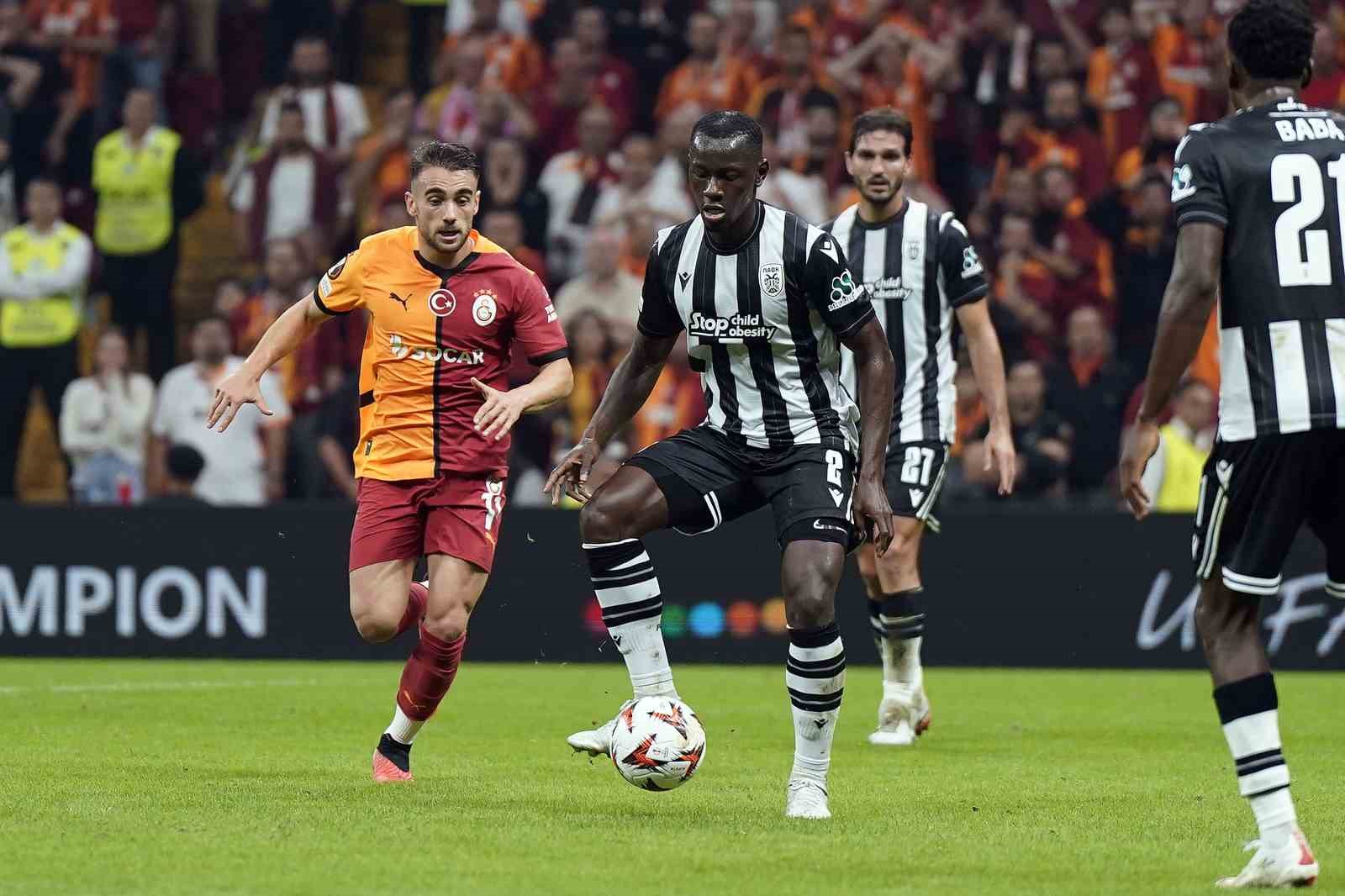 UEFA Avrupa Ligi: Galatasaray: 3 - PAOK: 1 (Maç sonucu)
