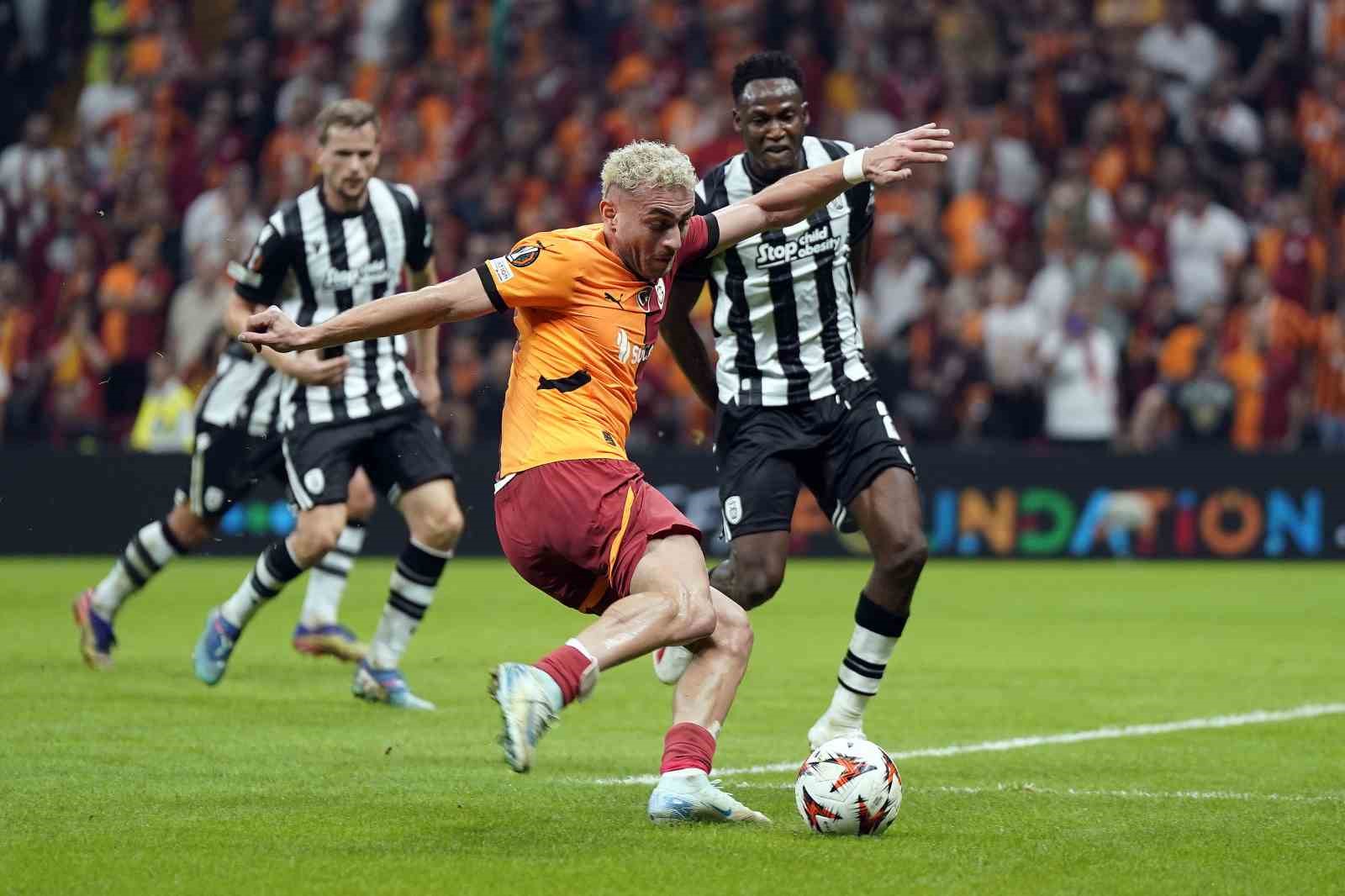 UEFA Avrupa Ligi: Galatasaray: 3 - PAOK: 1 (Maç sonucu)
