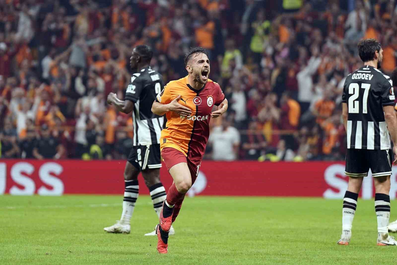 UEFA Avrupa Ligi: Galatasaray: 3 - PAOK: 1 (Maç sonucu)
