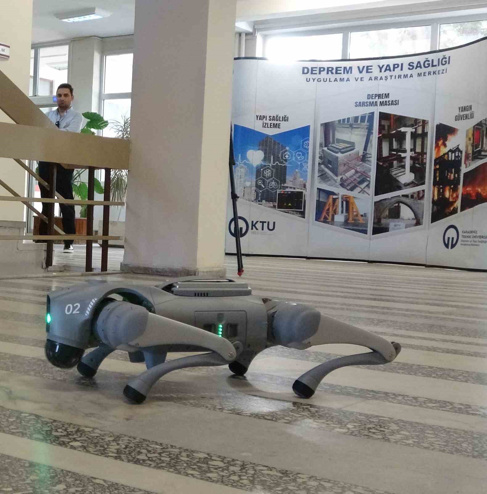 Deprem sonrası hasar tespiti artık yapay zeka destekli robotik köpekle yapılacak
