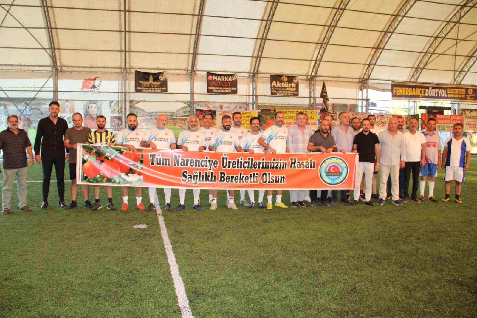 Dörtyol’da ‘Altın Mandarin Hasat Futbol’ turnuvası başlatıldı
