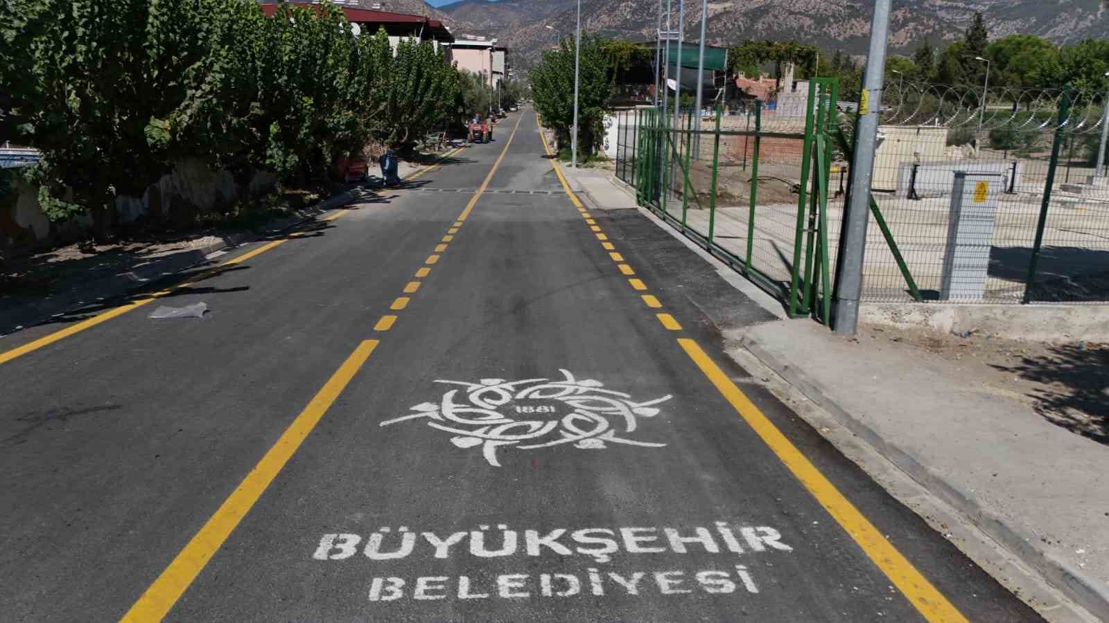 Aydın Büyükşehir Belediyesi’nden Buharkent’te yol hamlesi
