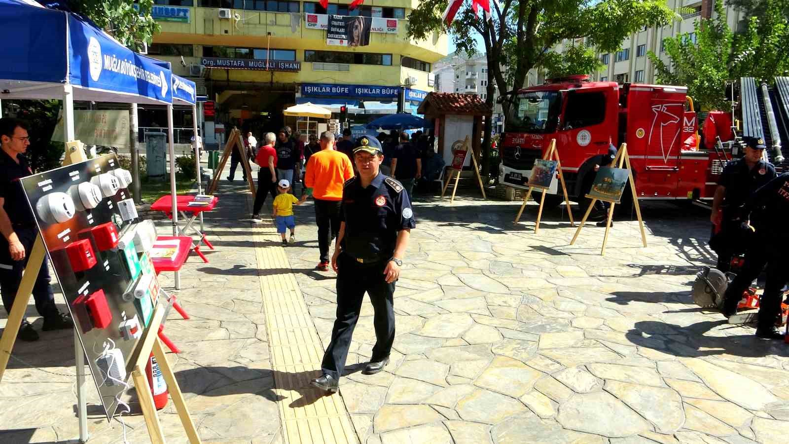 Muğla’da İtfaiye Haftası kapsamında tanıtım ve fotoğraf sergisi düzenlendi
