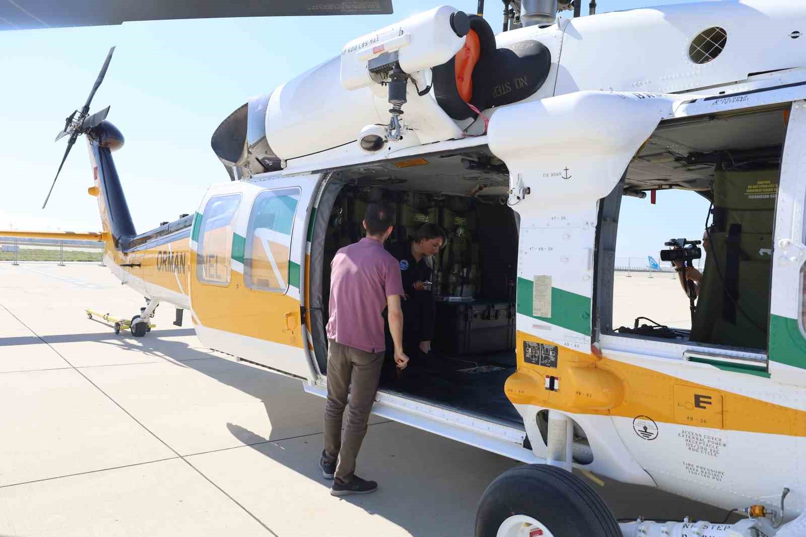 Orman Genel Müdürlüğü’nün hava ve kara araçları İstanbul AirShow’da sergilendi
