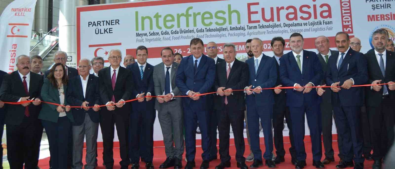 Interfresh Eurasia Fuarı İzmir’de açıldı
