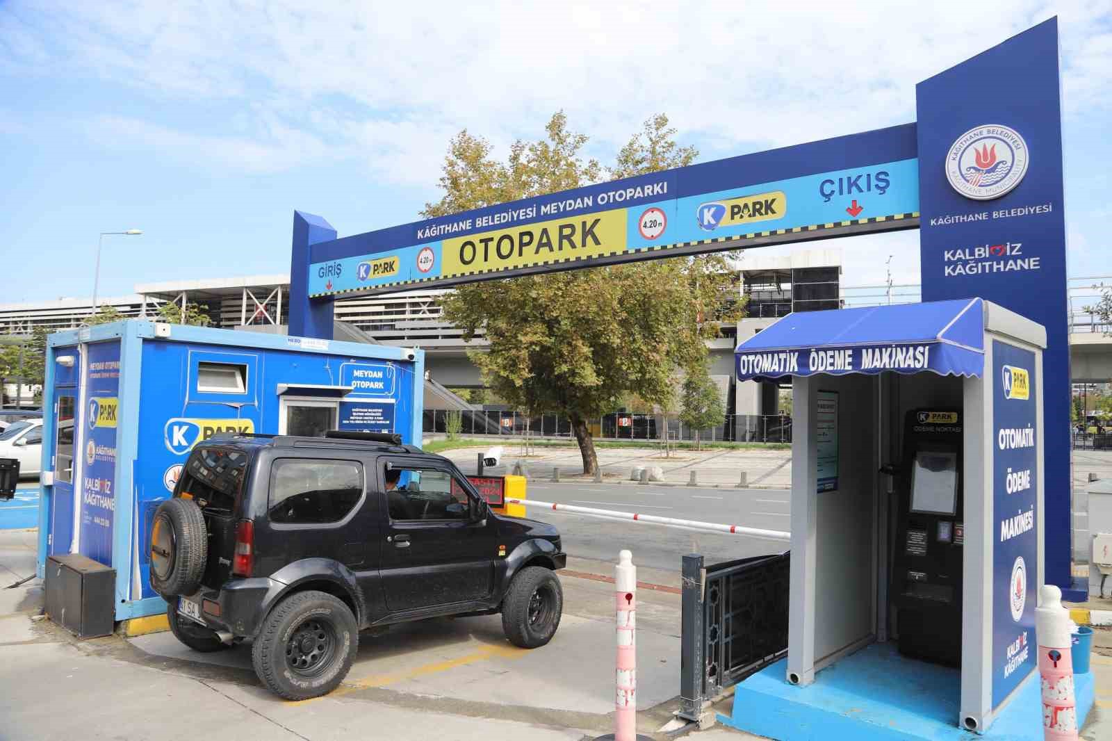 Kağıthane’deki otoparklarda akıllı sistem dönemi başladı
