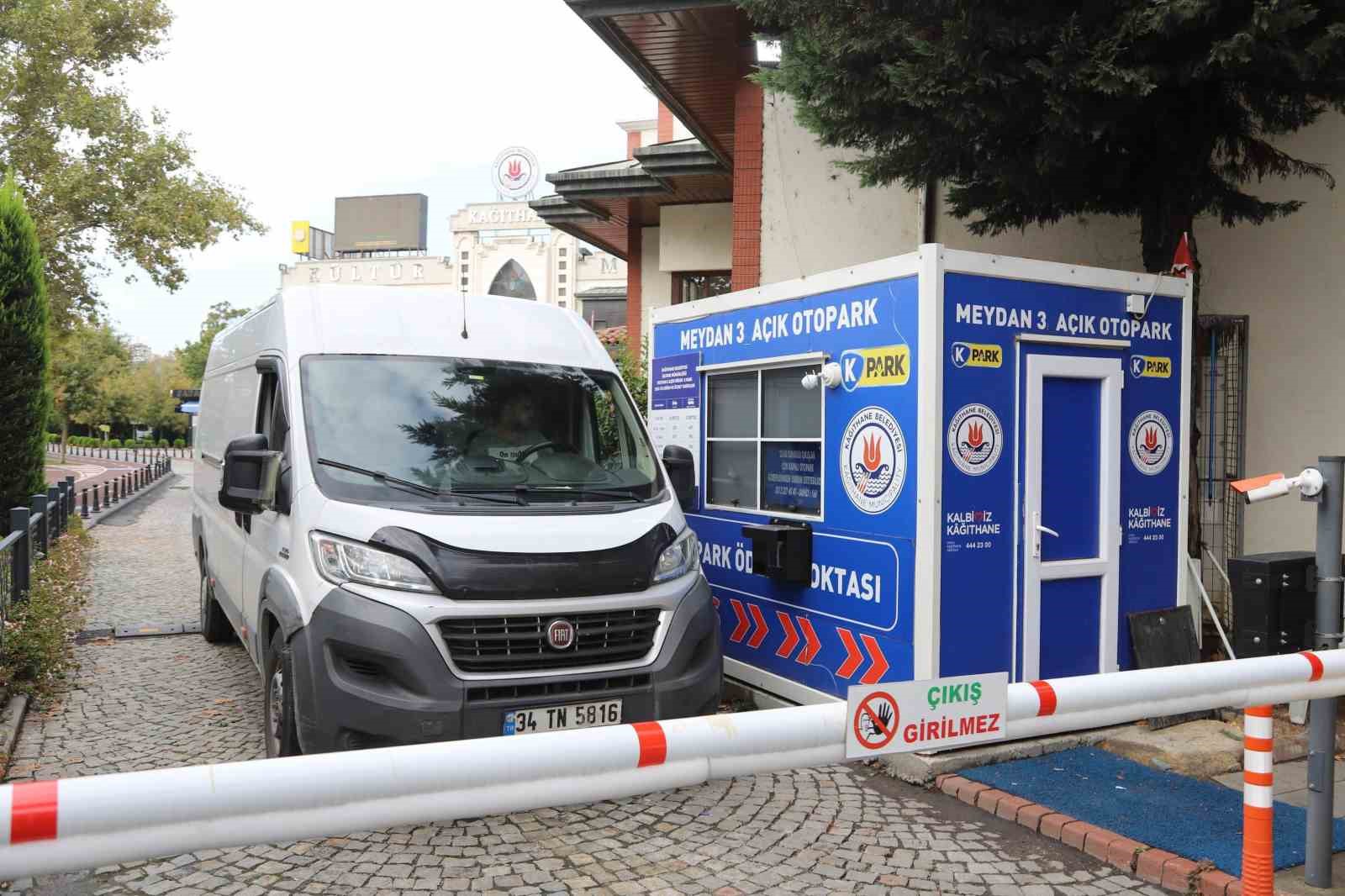 Kağıthane’deki otoparklarda akıllı sistem dönemi başladı
