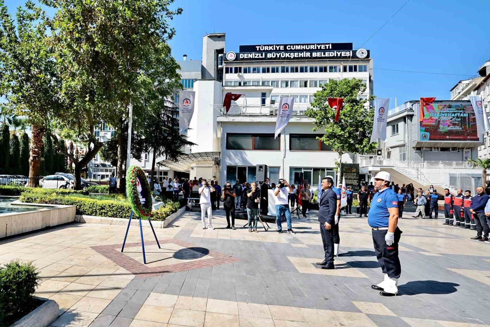 Denizli İtfaiyesinden, İtfaiye Teşkilatının 310. yaşında gövde gösterisi
