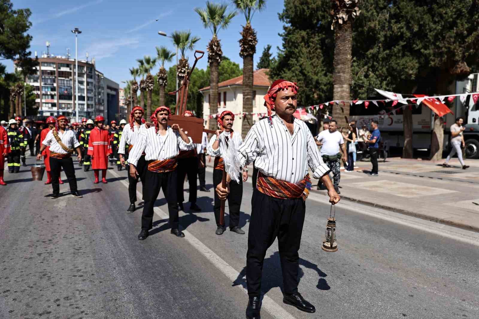 Denizli İtfaiyesinden, İtfaiye Teşkilatının 310. yaşında gövde gösterisi
