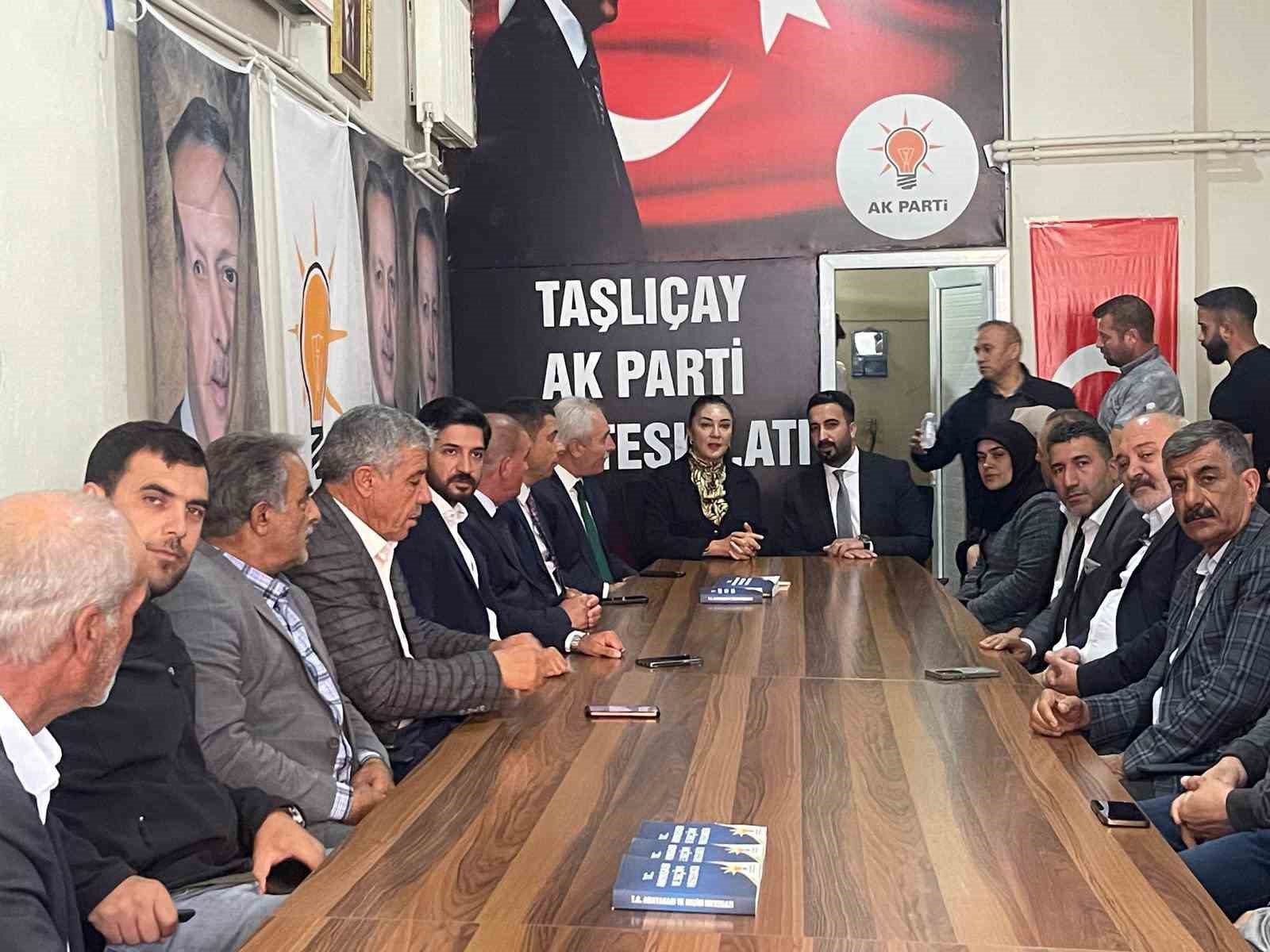 AK Parti Ağrı Milletvekili Kilerci, Taşlıçay ve Diyadin’de ziyaretlerde bulundu
