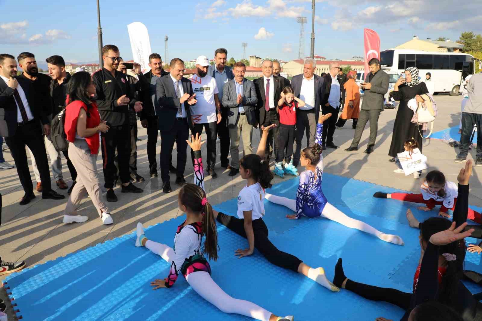 Avrupa Spor Haftası’nda Ağrı’da farklı branşlarda gösteriler düzenlendi
