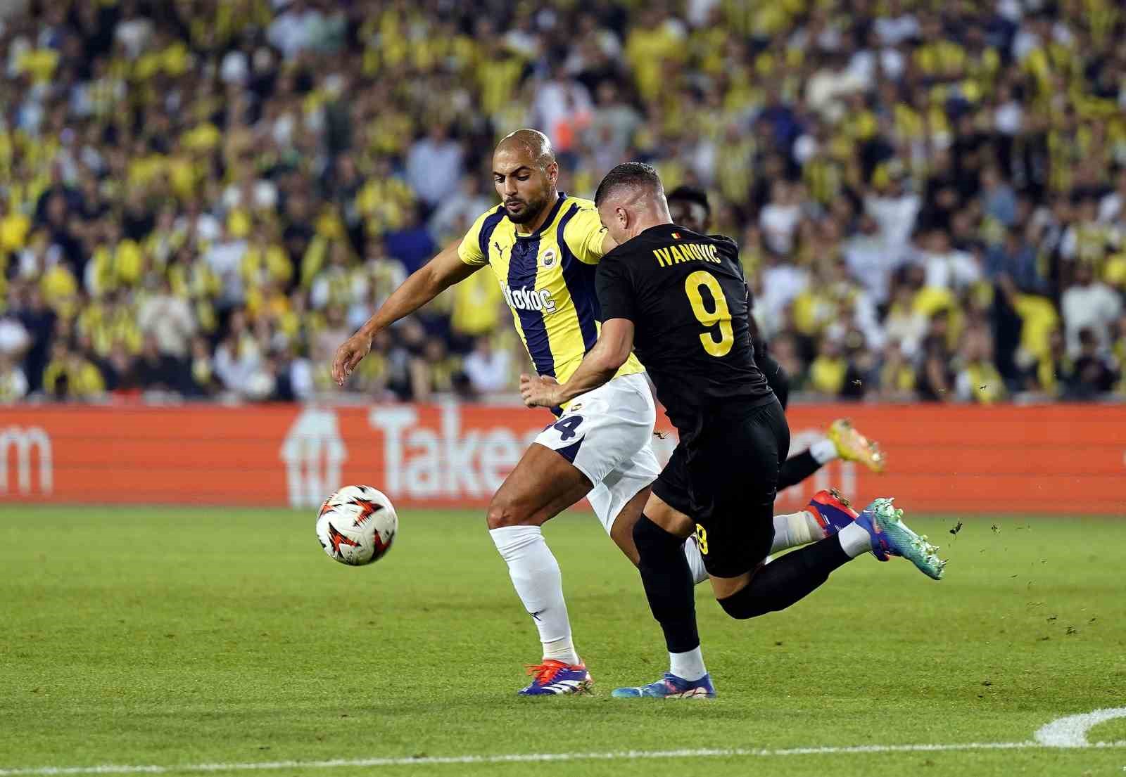 UEFA Avrupa Ligi: Fenerbahçe: 1 - Union Saint-Gilloise 0 (İlk yarı)
