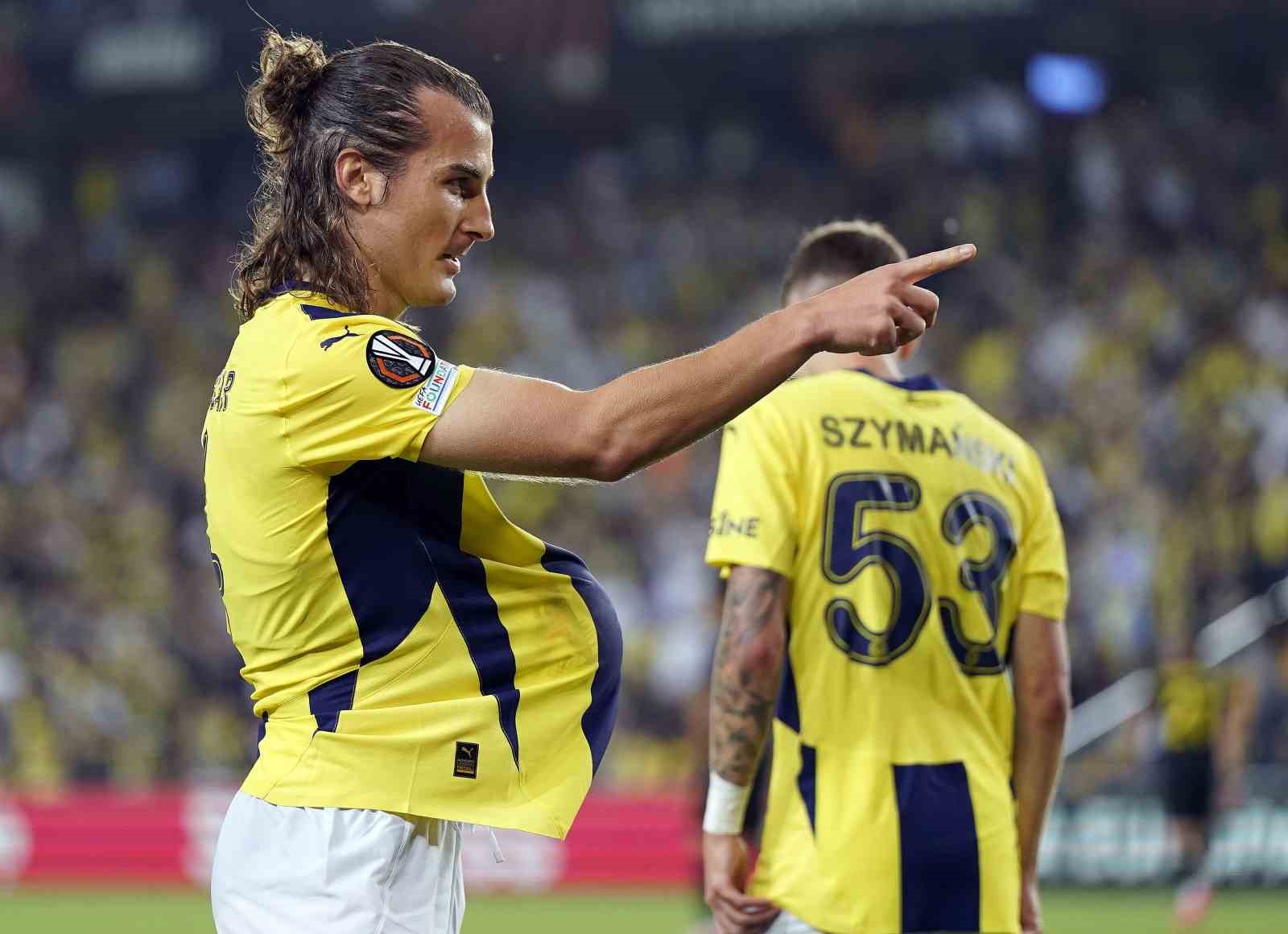 UEFA Avrupa Ligi: Fenerbahçe: 1 - Union Saint-Gilloise 0 (İlk yarı)
