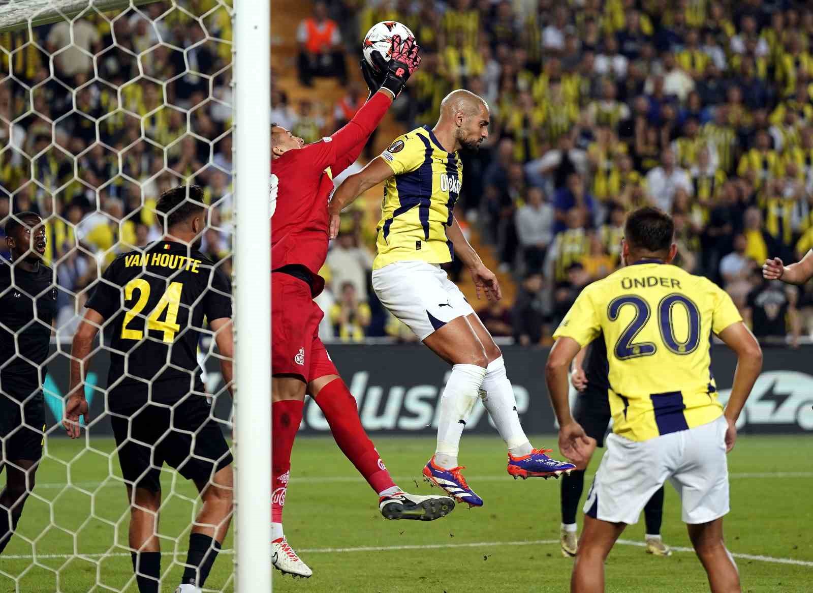 UEFA Avrupa Ligi: Fenerbahçe: 2 - Union Saint-Gilloise: 1 (Maç sonucu)
