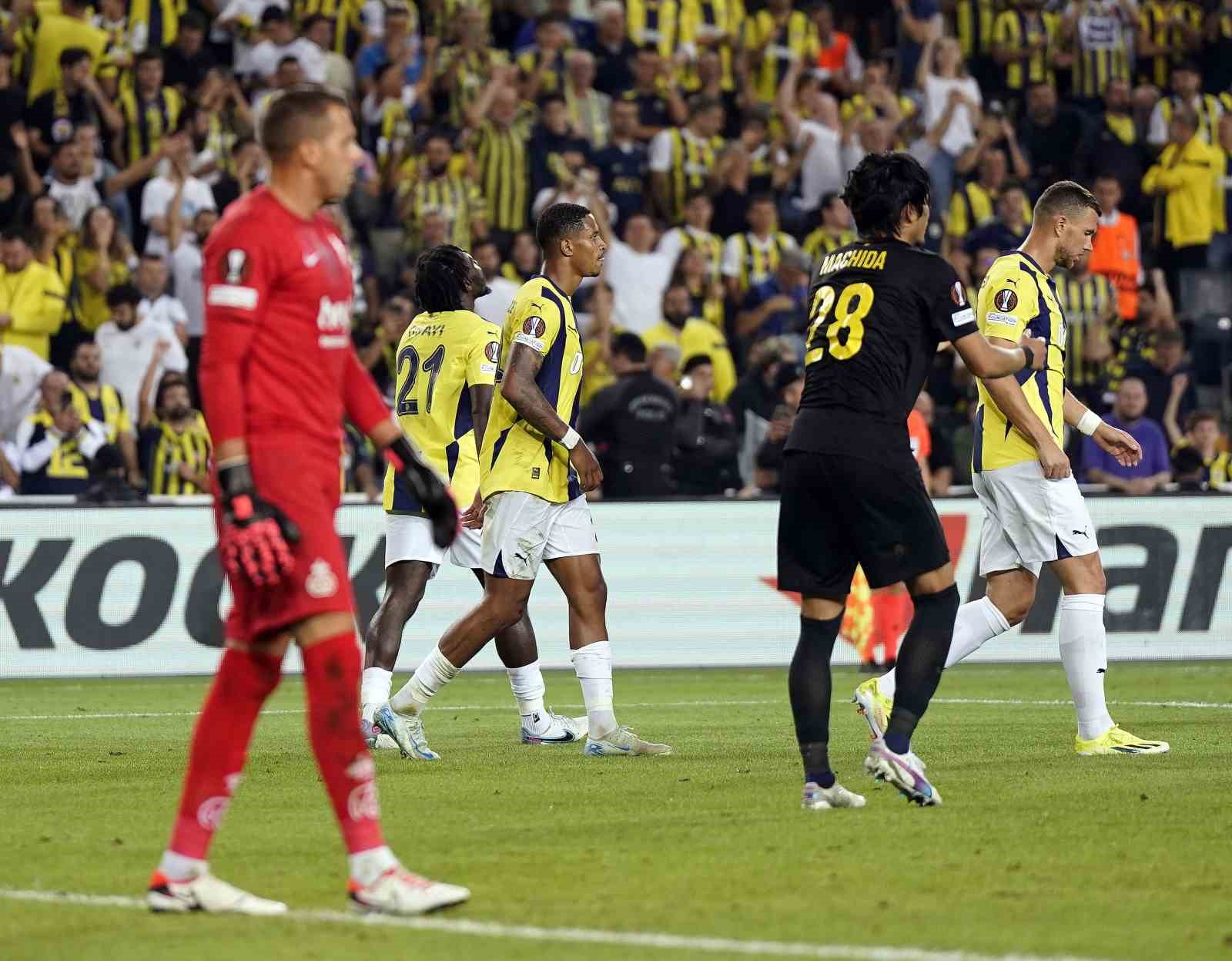 UEFA Avrupa Ligi: Fenerbahçe: 2 - Union Saint-Gilloise: 1 (Maç sonucu)
